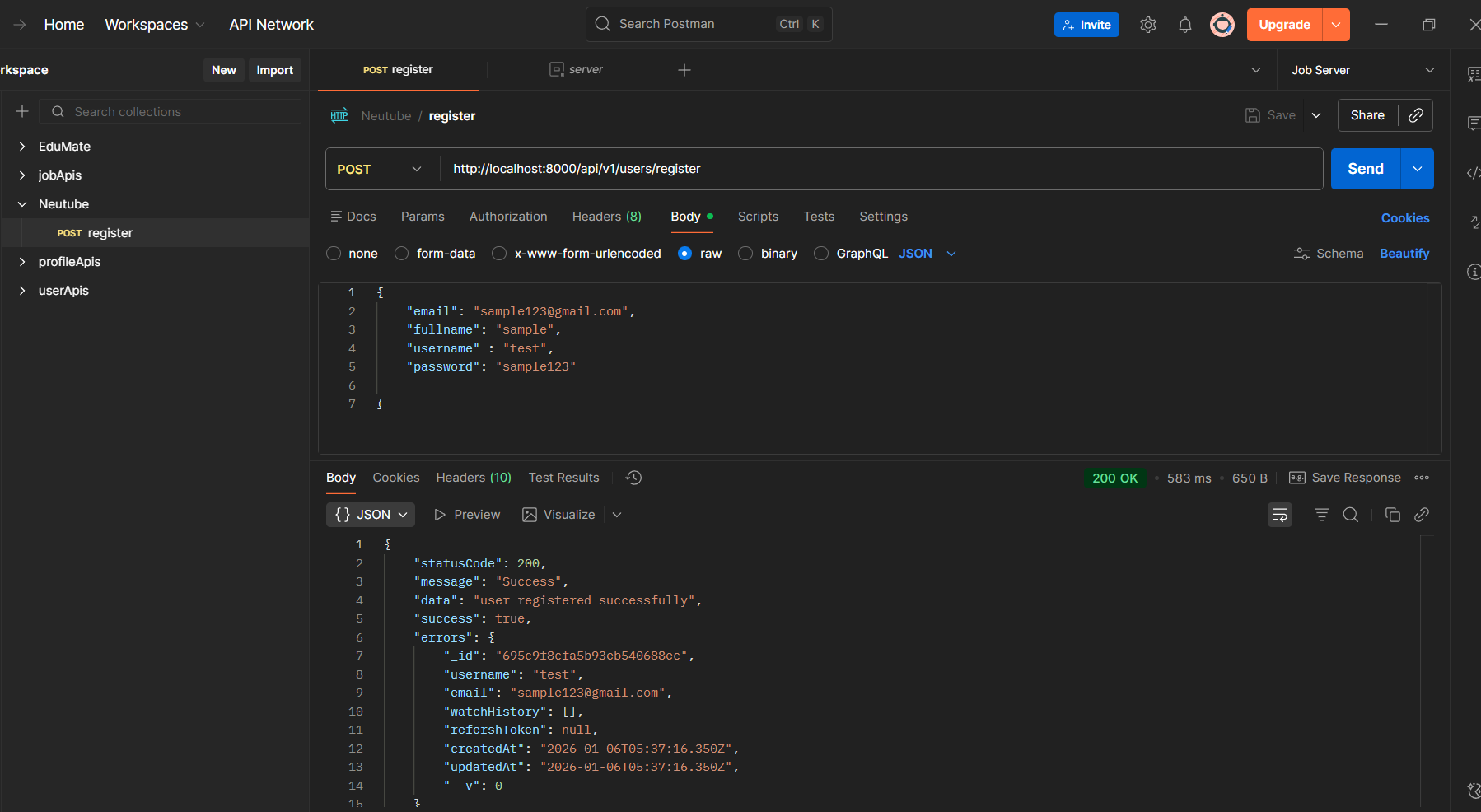 Subham Sharma | Full Stack Developer